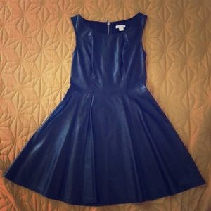 Black Pleather Dress